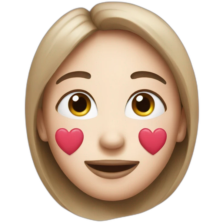 face with heart emoji