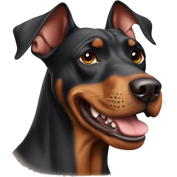 doberman bulldog emoji