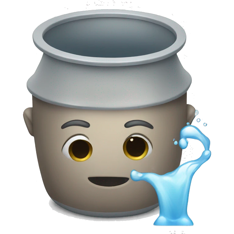 cold water in pot emoji
