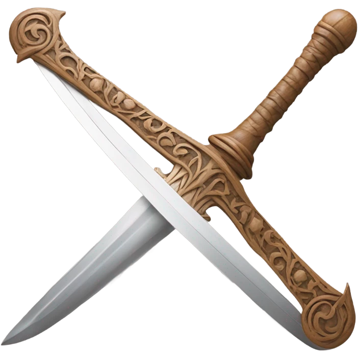 Magic Wood Sword emoji