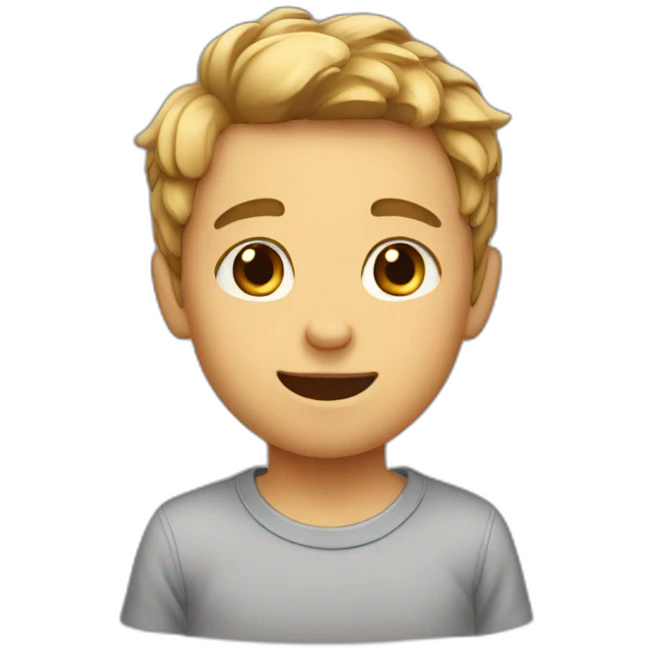 Cute boy emoji