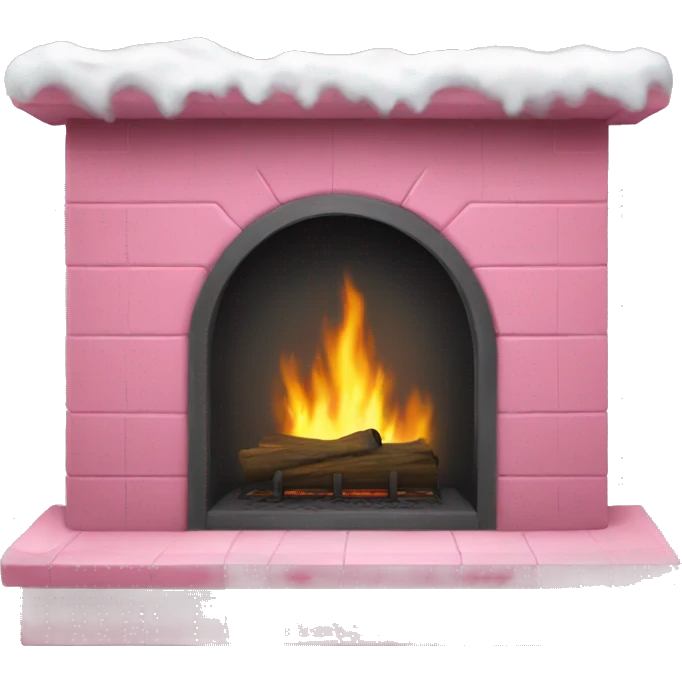 Winter Pink FirePlace emoji