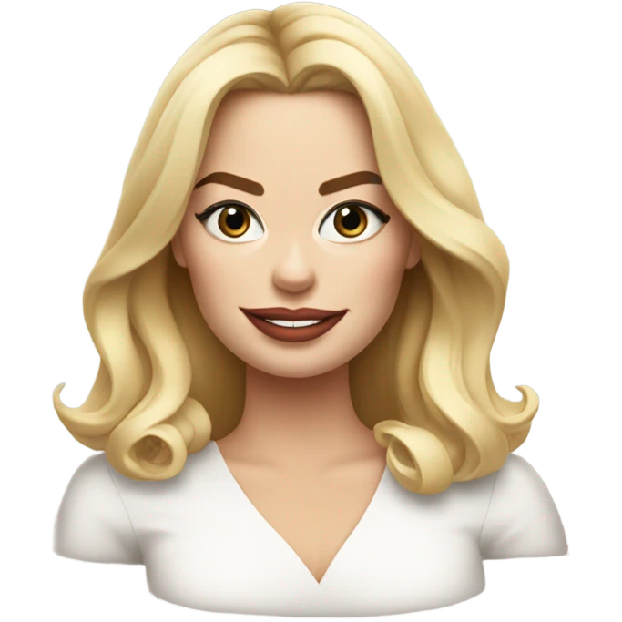 margott robbie emoji