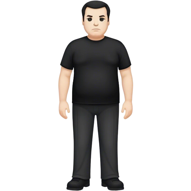 unhealthy steven segal full-body emoji