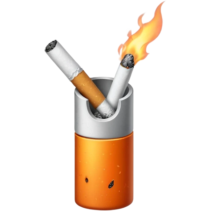 Burning cigarette  emoji