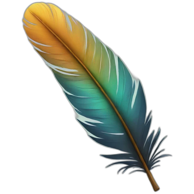 Feather emoji