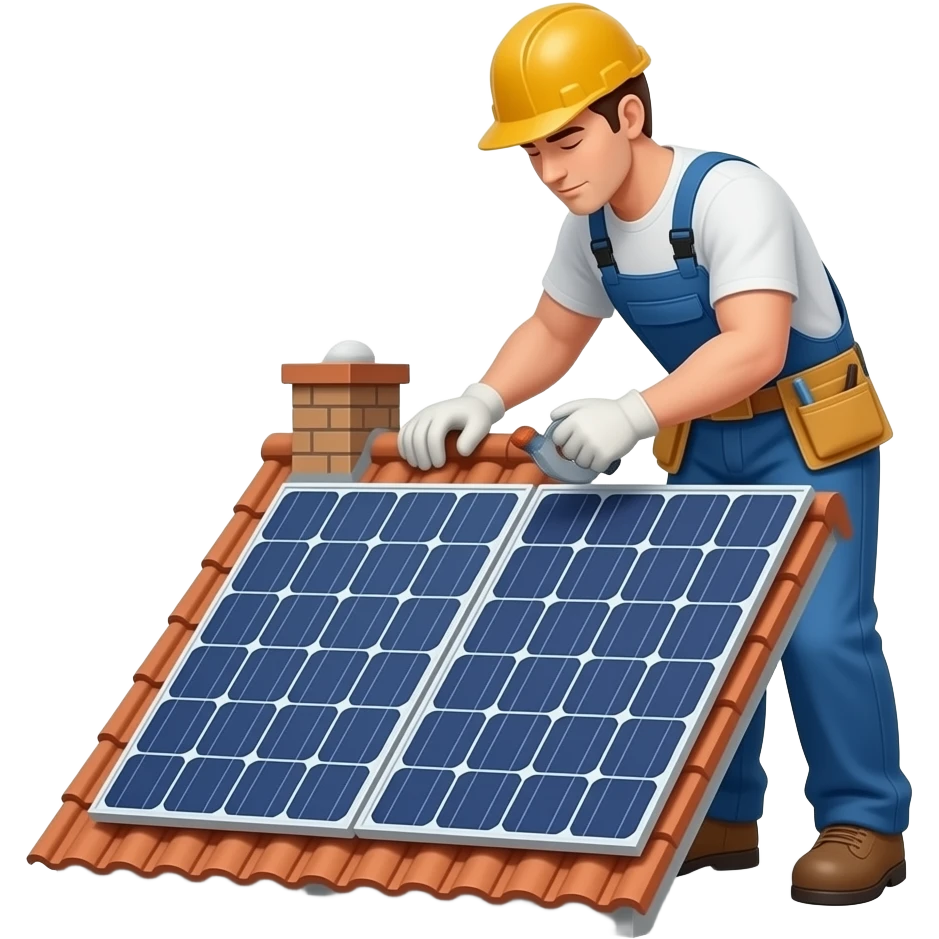installation solar panels emoji