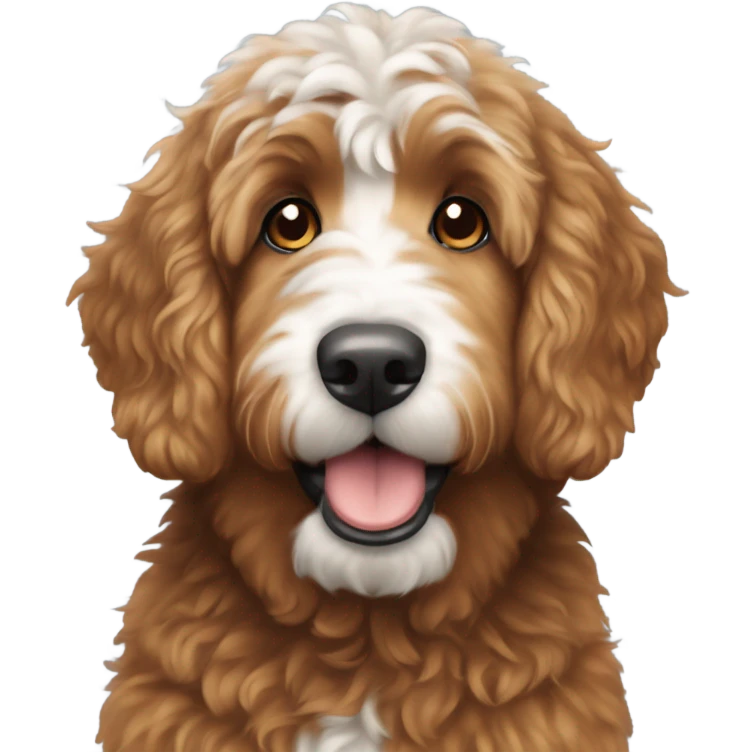 Bernedoodle from University of Tennessee emoji