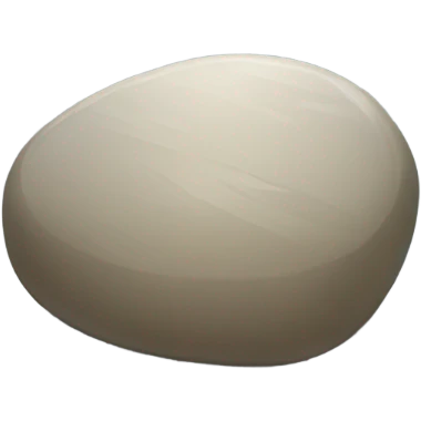 A single stone emoji