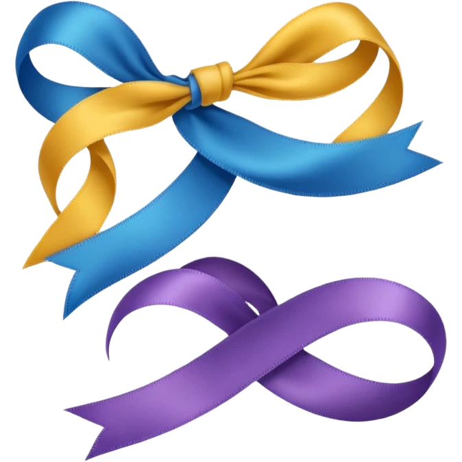 Ribbon of same design in all colors emoji