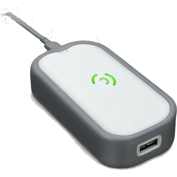 Wireless batterie charger emoji