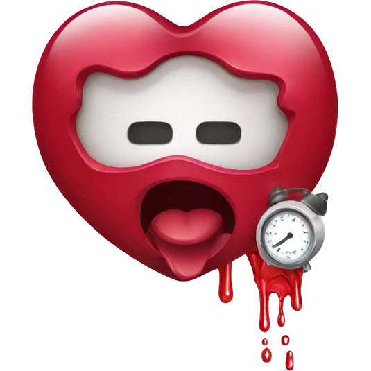 blood hypertension emoji