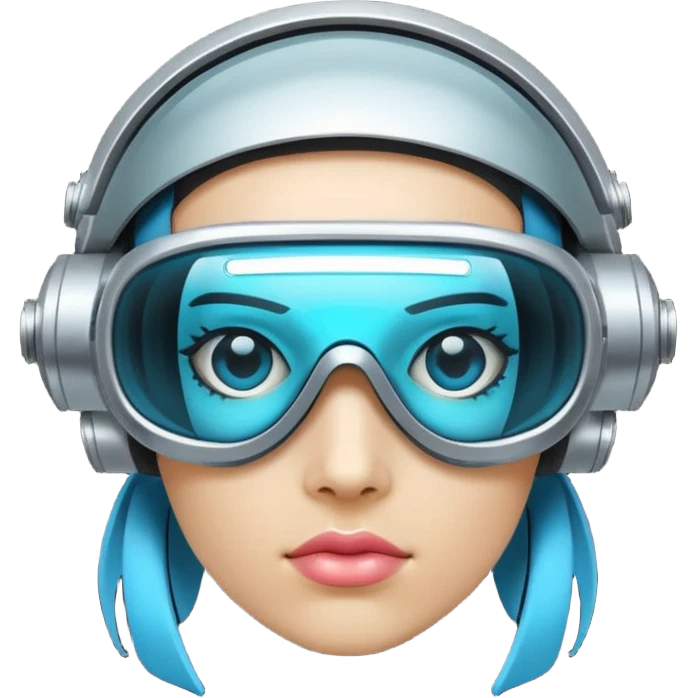 cyberpunk visor goggles  emoji