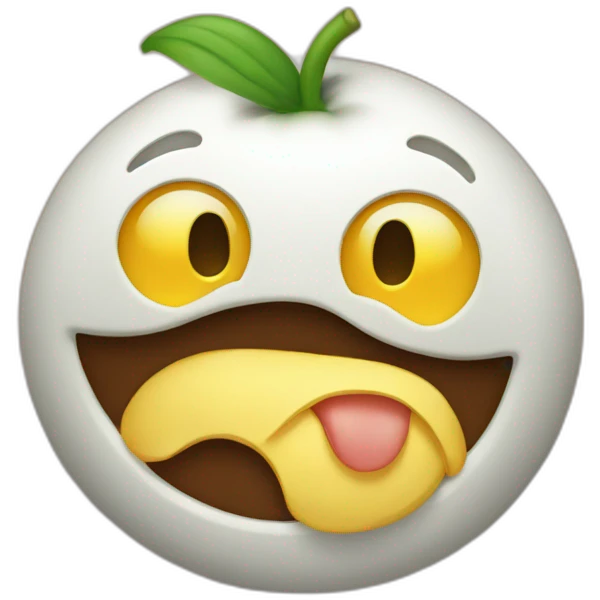 Nom nom face emoji