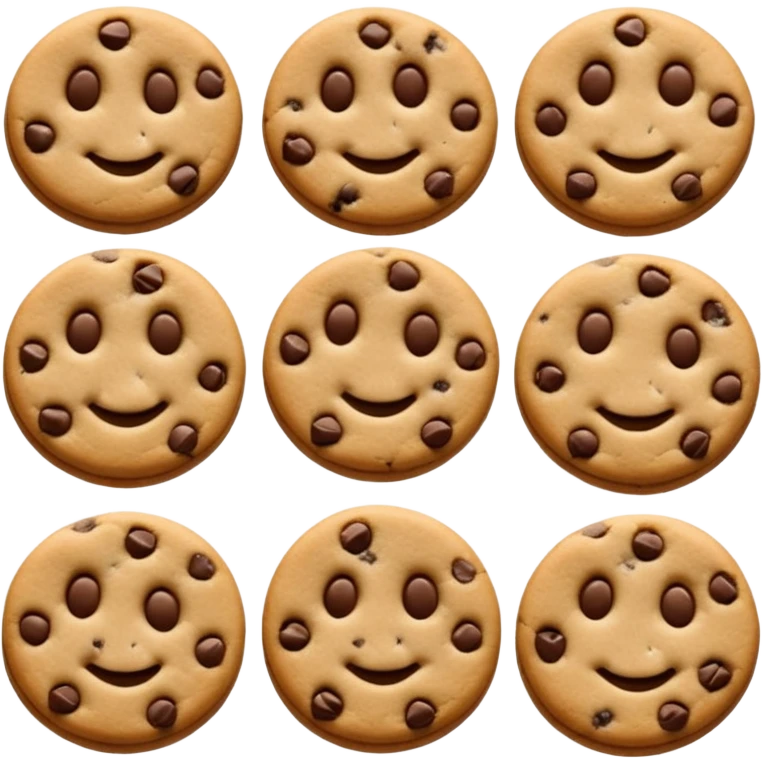 9 cookies emoji
