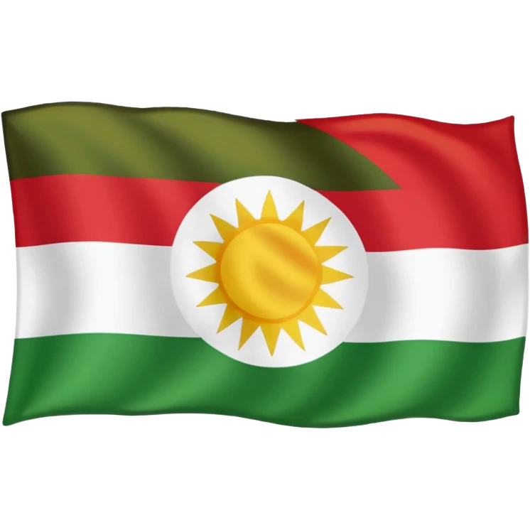 Kurdistan flag emoji