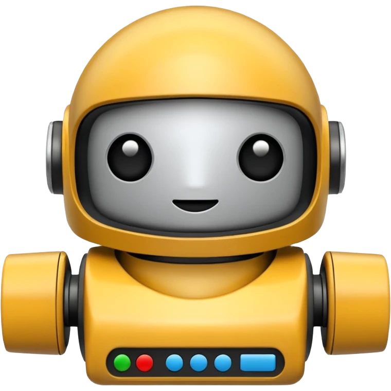 La palabra bot emoji