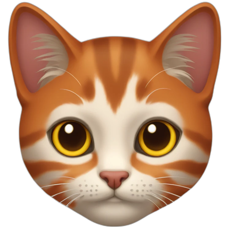 Gato rojo emoji