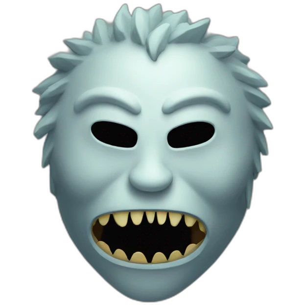 monster mask emoji