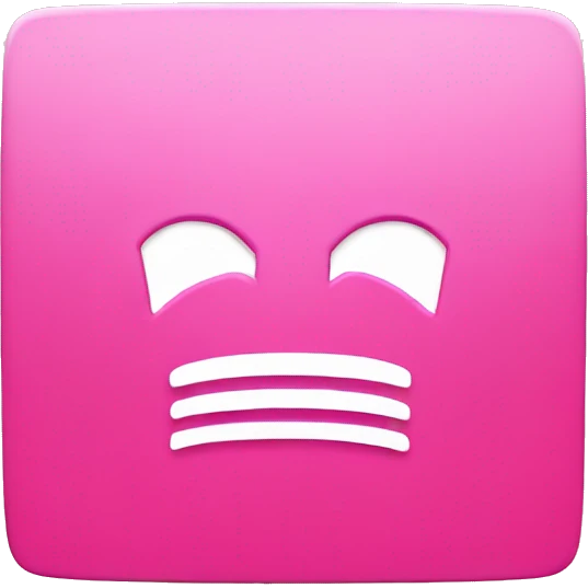 Netflix logo in pink  emoji
