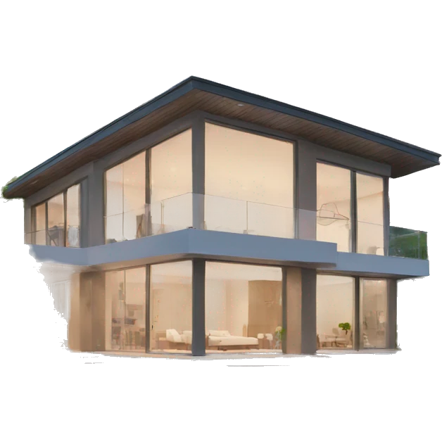 modern luxury house emoji