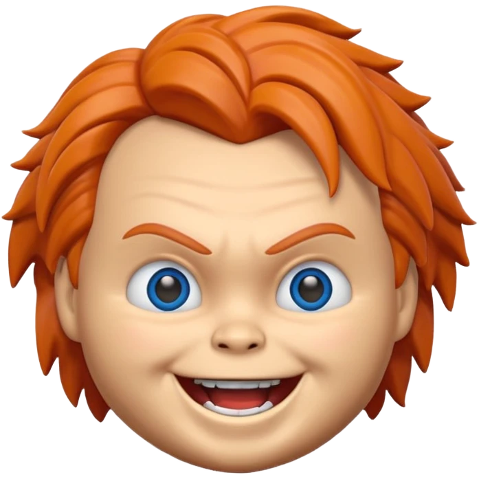 Un emojin de chuky emoji