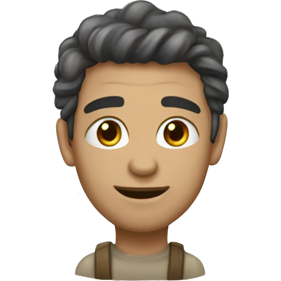 Пушистая заснеженная ель emoji