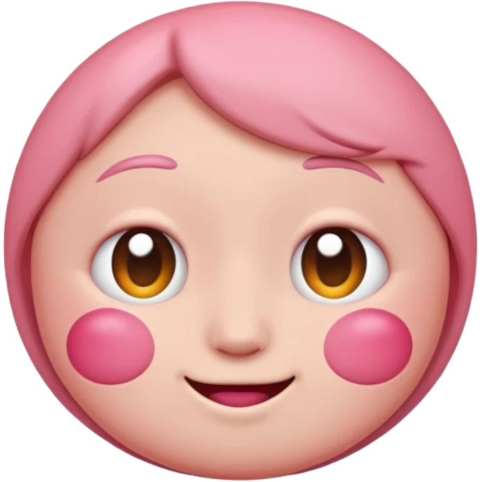 Make me a normal blush emoji  emoji