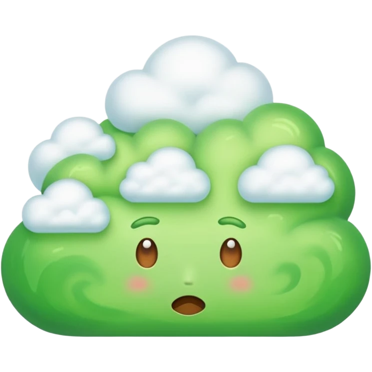 fart green emoji