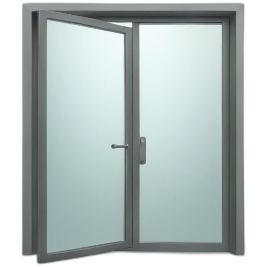 glass door opening inward emoji