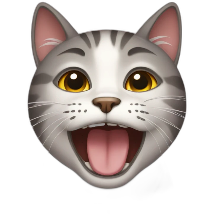 Crying cat emoji