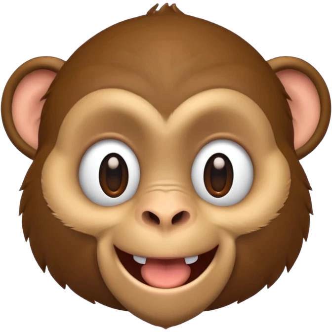 happy monkey emoji