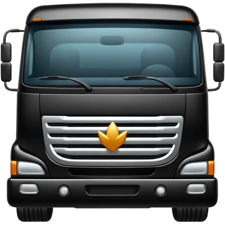 modern truck emoji