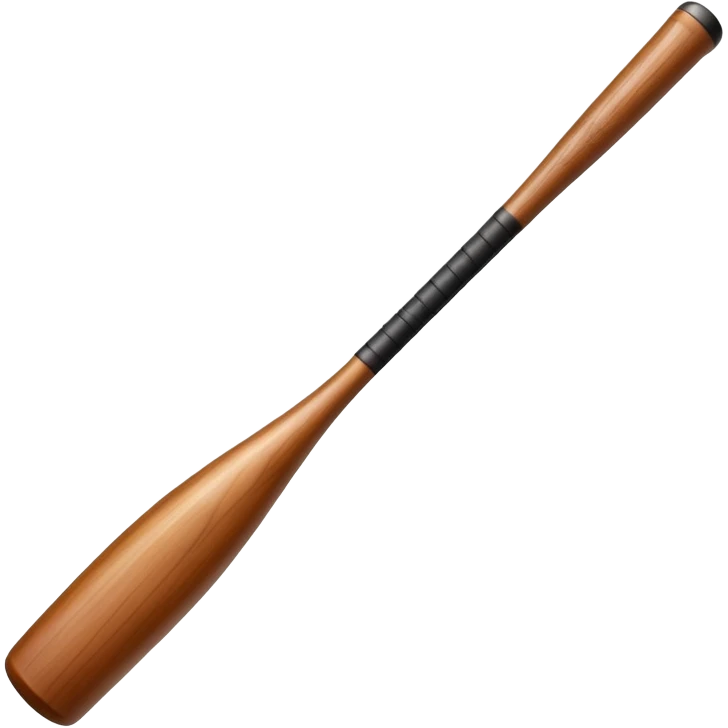 brown wooden bat emoji