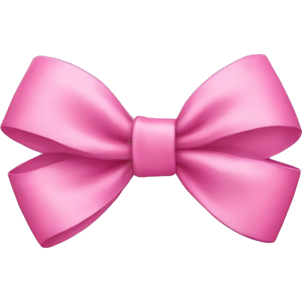  A pink Bow  emoji