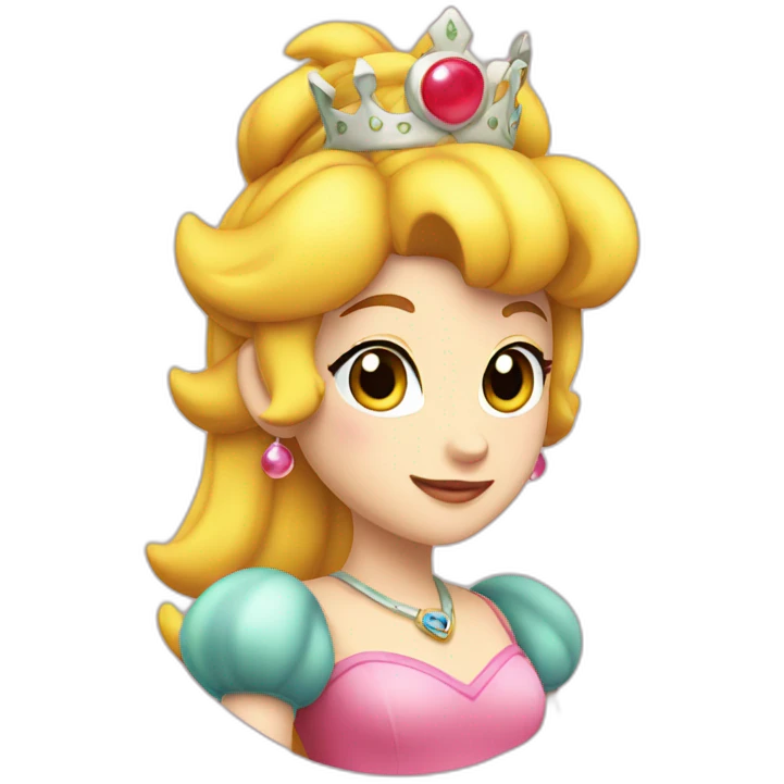 princess peach emoji