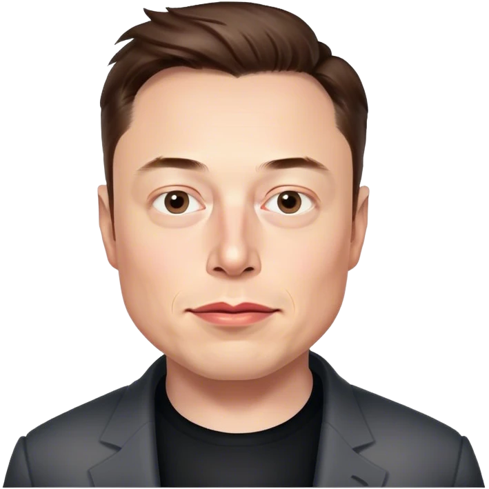 Elon Musk emoji