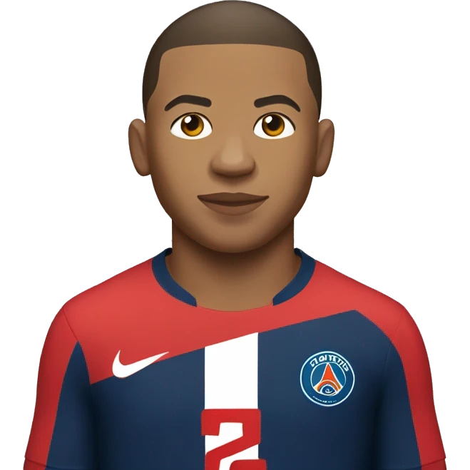 Kylian Mbappe emoji