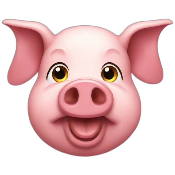 Barcelona pig emoji