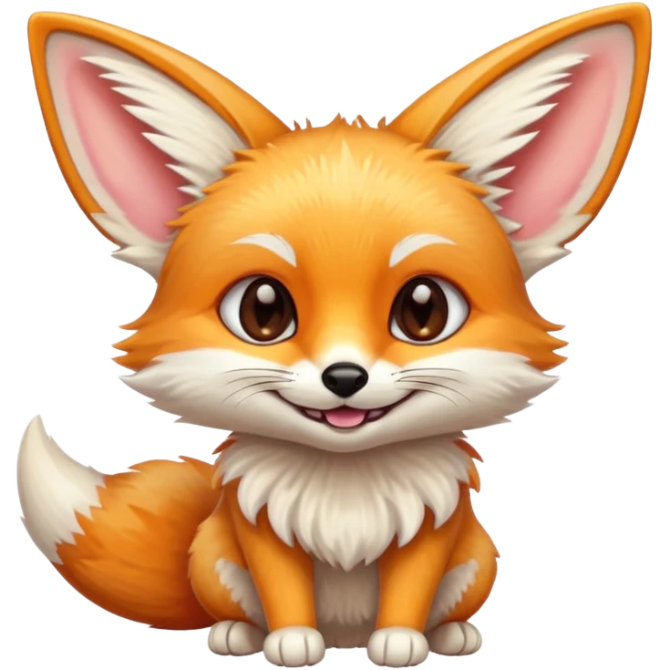 Fennec émojis  a inséré en clavierclavier emoji