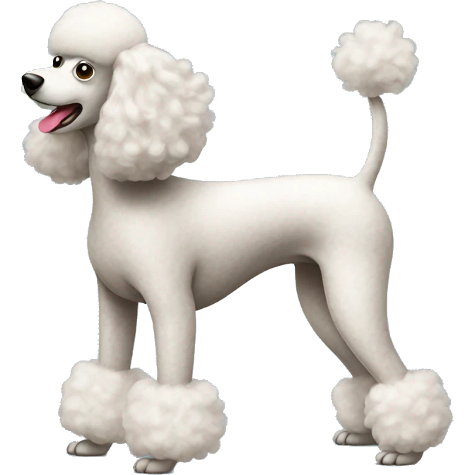 Twerking poodle  emoji