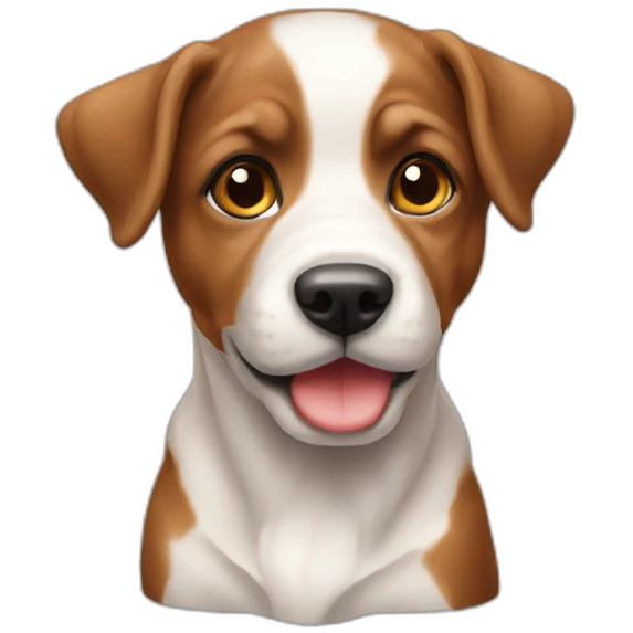 Chiot sur veau emoji