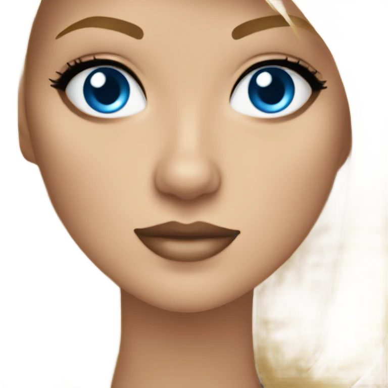 Pretty blonde woman blue eyes with Rottweiler  emoji