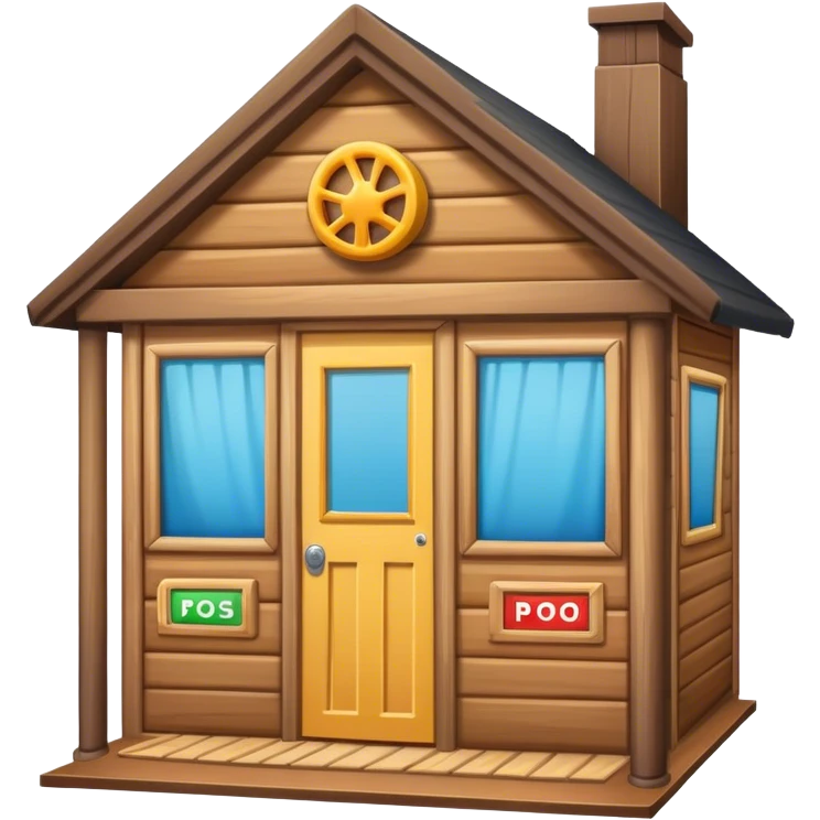 a photo booth cabin emoji