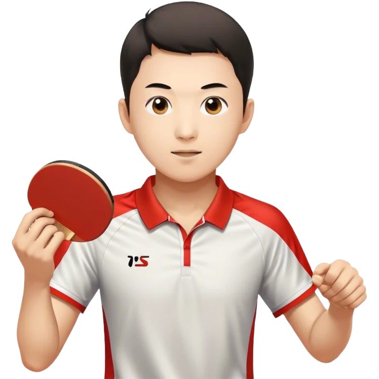 Zhendong Fan table tennis player emoji