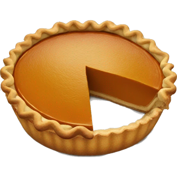 Pumpkin pie  emoji
