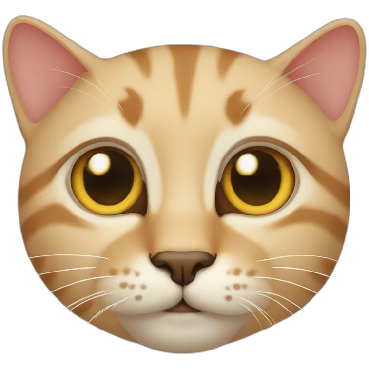 Cat with nose emoji