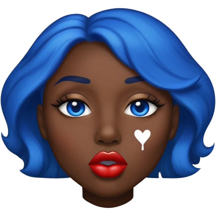 bacio blu 💋 emoji