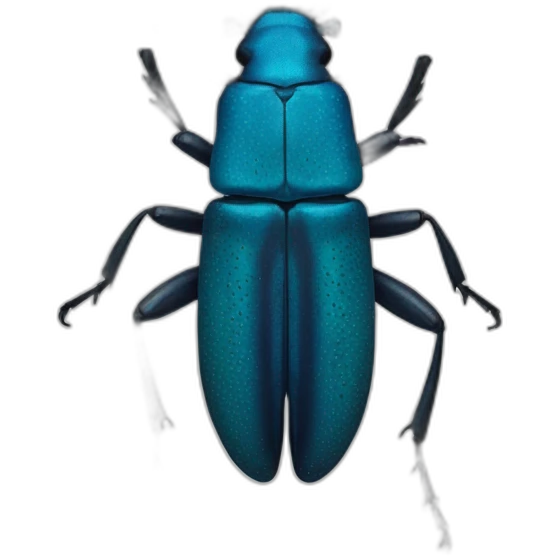 longhorn beetle blue dot emoji