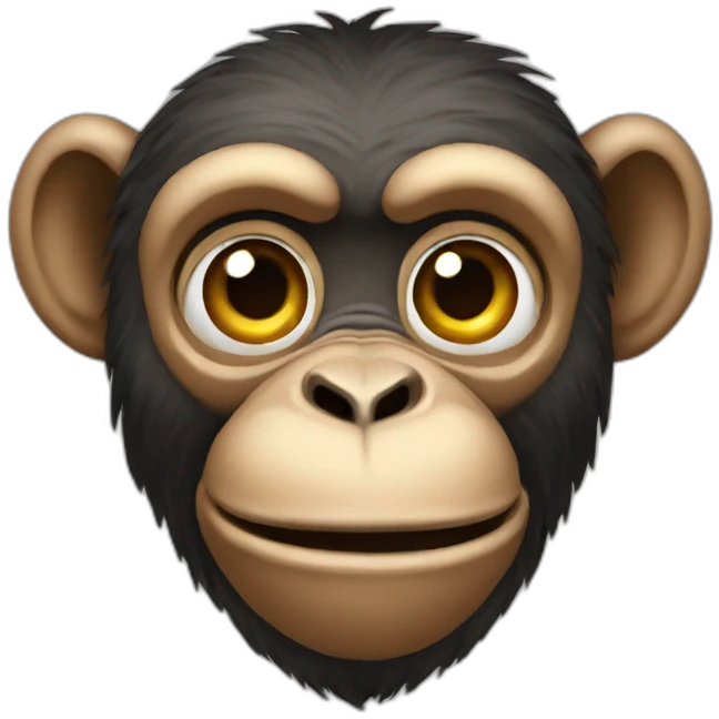big monkey emoji